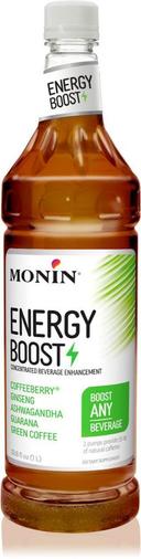 Monin Energy Boost with Pump, 1 Liter -- 4 per case