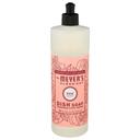 Mrs Meyers Rose Scent Liquid Dish Soap, 16 Fluid Ounce -- 6 per case