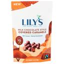 Lilys Milk Chocolate Covered Caramels, 3.5 Ounce -- 12 per case