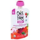 Once Upon a Farm Organic Apple Carrot Beet Ginger 6 Month Plus Baby Food, 3.2 Fluid Ounce -- 8 per case