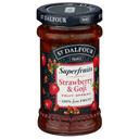 St Dalfour Strawberry and Goji Fruit Spread, 6 Ounce -- 6 per case