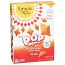 Simple Mills Pop Mmms Pizza Baked Snack Crackers, 4 Ounce -- 6 per case