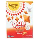 Simple Mills Pop Mmms Pizza Baked Snack Crackers, 4 Ounce -- 6 per case