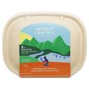 World Centric 32 Ounce Fiber Store and Go Containers with Lids, 5 count -- 12 per case