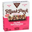 Munk Pack Sea Salt Dark Chocolate Nut and Seed Bar, 4.92 Ounce -- 6 per case