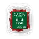 Cadia Everyday Red Fish Candy, 8 Ounce Tub -- 12 per case