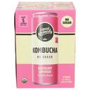 Liquid Remedy Organic Sugar Free Raspberry Lemonade Kombucha, 48 Fluid Ounce -- 6 per case