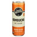 Liquid Remedy Organic Sugar Free Orange Splash Kombucha, 12 Fluid Ounce -- 12 per case