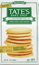 Tates Bake Shop Gluten Free Lemon Cookies, 7 Ounce -- 6 per case