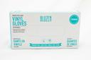Bluzen Extra Large Clear Latex Free Powder Free Disposable Vinyl Gloves -- 1000 Per Case