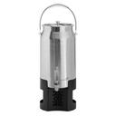 Rosseto Mosaic Milk Urn with Black Matte Base, 3 Gallon Capacity