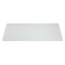 Rosseto Kalderon Zenit White Wide Rectangle Handmade Glass Surface, 31 x 11.8 x 0.4 inch