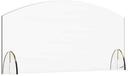 Rosseto Avant Guarde Acrylic Sneeze Guard, 36 x 15.5 inch
