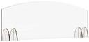 Rosseto Avant Guarde Acrylic Sneeze Guard, 48 x 15.5 inch