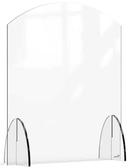 Rosseto Avant Guarde Acrylic Sneeze Guard, 24 x 28 inch