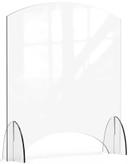 Rosseto Avant Guarde Acrylic Sneeze Guard with Pass Through Window, 36 x 40 inch