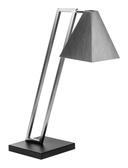 Rosseto Single Stainless Steel Pyramid Heat Lamp with Metal Base, 8.75 Ã— 19.25 Ã— 26 inch