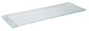 Rosseto Aroma Crystal Clear Large Rectangle Platter with Rim, 25.5 x 9 x .5 inch