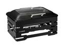 Rosseto Multi-Chef 10 inch Black Warmer with Black Soft Close Chafer 3 Fuel Holders and Reversible Burner Stand, 22.50 x 17.50 x 14.50 inch