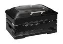 Rosseto Mosaic 10 inch Black Multi-Chef Warmer with Black Soft Close Chafer 3 Fuel Holder and Reversible Burner Stand, 22.50 x 17.50 x 14.50 inch