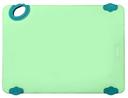 Winco Statik Board Green Cutting Board with Hook, 12 x 18 x 1/2 inch -- 6 per case