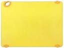Winco Statik Board Yellow Cutting Board with Hook, 18 x 24 x 1/2 inch -- 6 per case