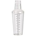 Winco BS-16PC Clear Plastic Cocktail Shaker, 16 Ounce