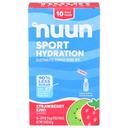 Nuun Sport Hydration Strawberry Kiwi Flavored Electrolyte Powder Drink Mix, 10 Count