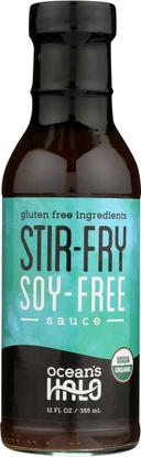 Oceans Halo Soy Free Stir Fry Sauce, 12 Ounce -- 6 per case