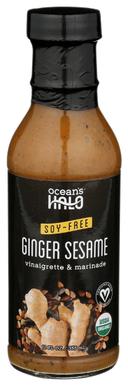 Oceans Halo Ginger Sesame Vinaigrette and Marinade, 12 Fluid Ounce -- 6 per case
