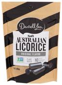 Darrell Lea Soft Black Licorice Candy, 7 Ounce -- 8 per case