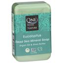 One With Nature Eucalyptus Dead Sea Mineral Soap Bar, 7 Ounce