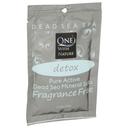 One With Nature Detox Fragrance Free Bath Salt, 2.5 Ounce -- 6 per case