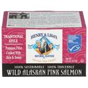 Henry and Lisas Traditional Wild Alaskan Pink Salmon, 7.5 Ounce -- 12 per case