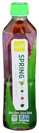 Alo Spring Mixed Berry Aloe Vera Juice Drink, 16.9 Ounce -- 12 per case