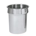 Winco 78355 18/8 Stainless Steel Inset Pan, 4 Quart Capacity