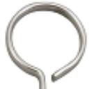 Winco Stainless Steel Oval Skewer, 12 count per pack -- 100 per case