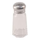 Winco G-105 Mushroom Tops Paneled Glass Salt and Pepper Shaker, 1 Ounce Capacity