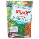 Brads Plant Based Organic Ranch Salad to Go Snack, 2 Ounce -- 12 per case