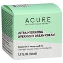 Acure Ultra Hydrating Overnight Dream Cream, 1.7 Fluid Ounce