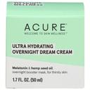 Acure Ultra Hydrating Overnight Dream Cream, 1.7 Fluid Ounce