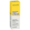 Acure Brightening Vitamin C and Ferulic Acid Oil Free Serum, 1 Fluid Ounce