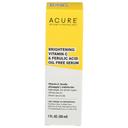 Acure Brightening Vitamin C and Ferulic Acid Oil Free Serum, 1 Fluid Ounce