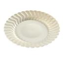 Fineline Settings Flairware Clear Plastic Salad Plate, 7.5 inch -- 180 per case