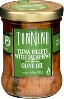 Tonnino Tuna Fillets with Jalapeno in Olive Oil, 6.7 Ounce -- 6 per case