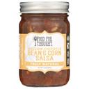 Food for Thought Medium Chipotle Bean and Corn Salsa, 13 Ounce -- 6 per case