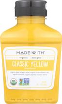 Made With Organic Classic Yellow Mustard, 9 Ounce -- 6 per case