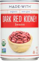 Made With Organic Dark Red Kidney Beans, 15 Ounce -- 12 per case