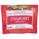 Made With Organic Strawberries Fruit, 10 Ounce -- 12 per case