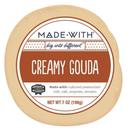 Made With Round Creamy Gouda Cheese, 7 Ounce -- 12 per case